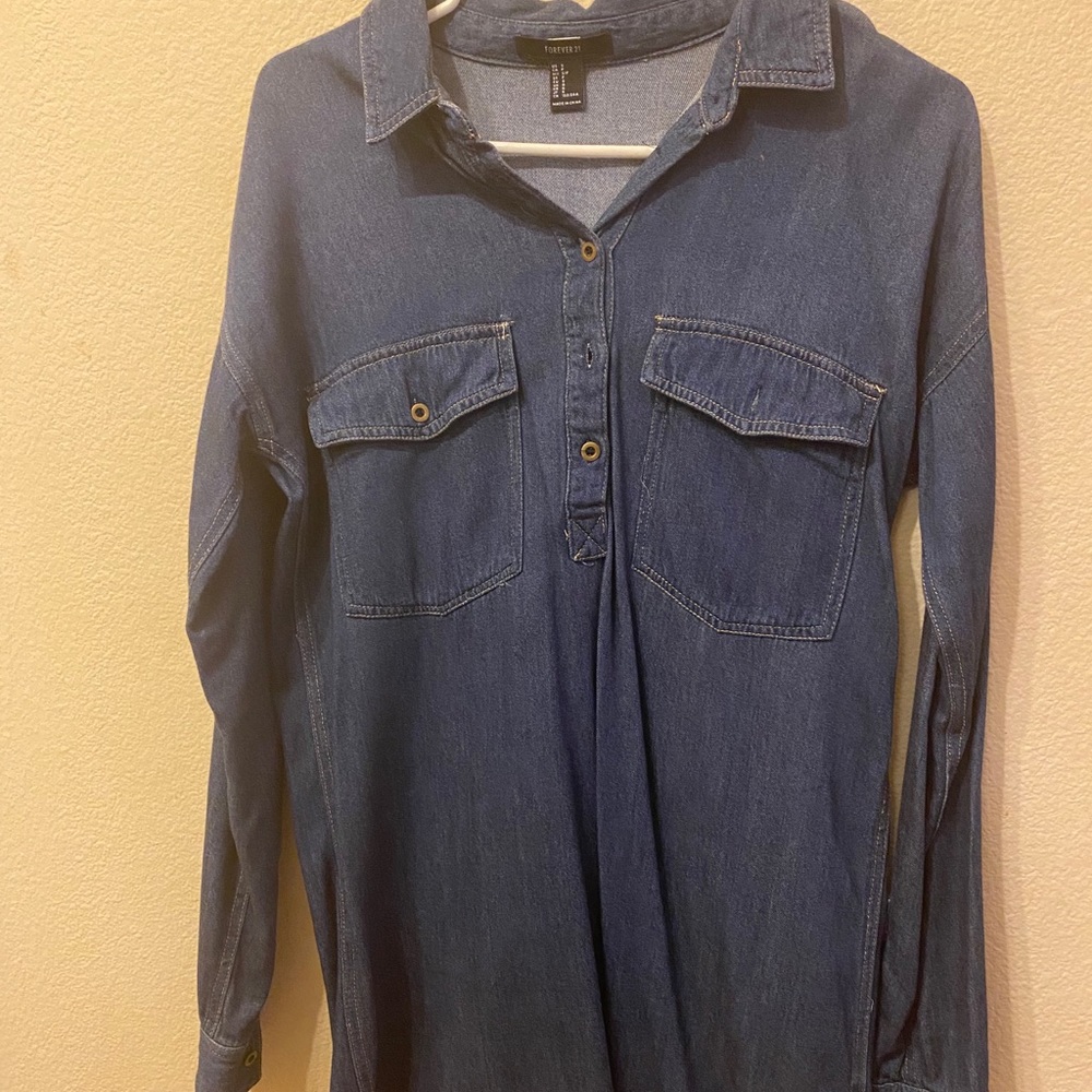 Denim dress/tunic